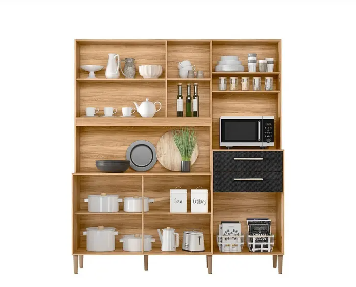 Cozinha Compacta Salsa 6 Portas 2 Gavetas