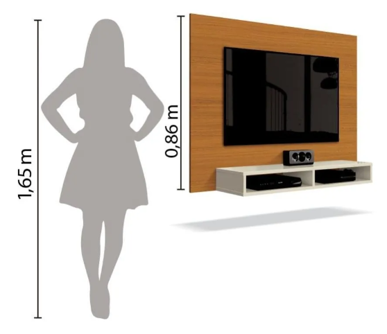 Painel Para TV Até 42 Polegadas 1,20m Fox New