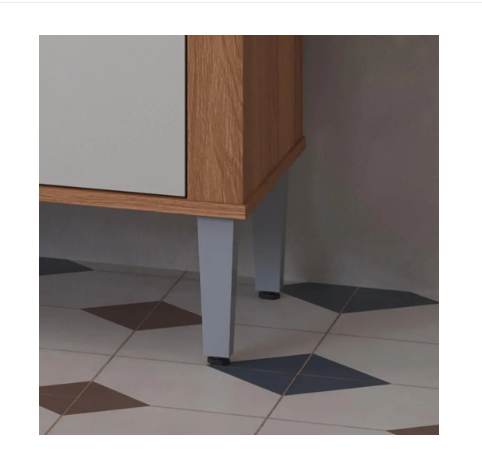 Kit de Cozinha Armário Compacta Astra 2,40m 10 Portas e 4 Gavetas