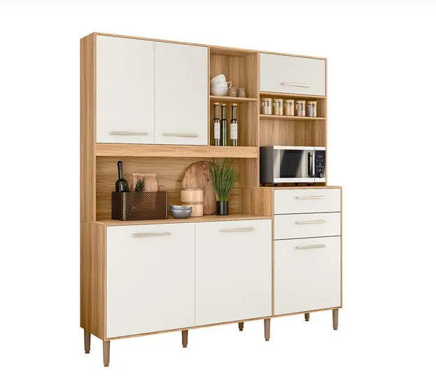 Cozinha Compacta Salsa 6 Portas 2 Gavetas