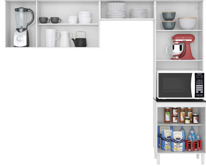 Kit Cozinha Compacta Fit