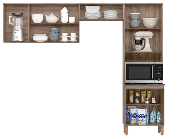 Kit Cozinha Compacta Fit