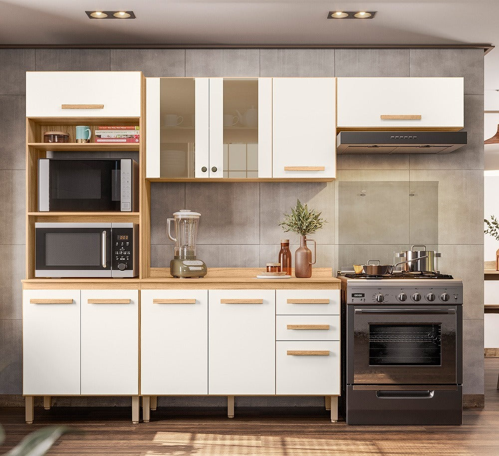 Cozinha Modulada Intenza Madre 4 Peças Completa