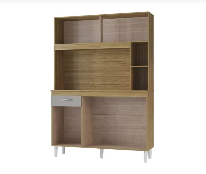 Armário Kit Duda 120 5 Portas 1 Gaveta