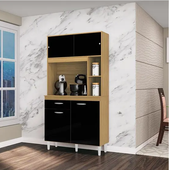 Armário Para Cozinha Kit Duda 90 cm