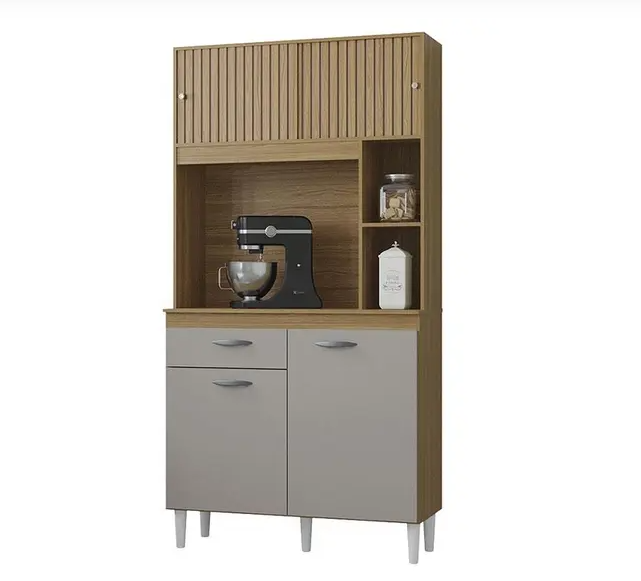 Armário Para Cozinha Kit Duda 90 cm