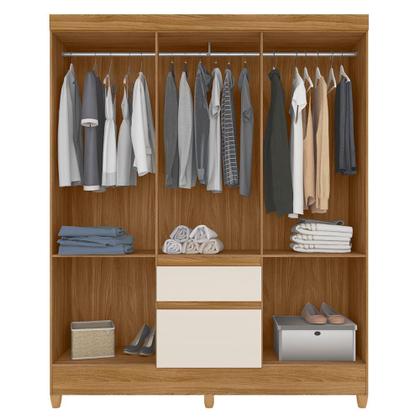 Guarda Roupa Casal Cuba 6 Portas