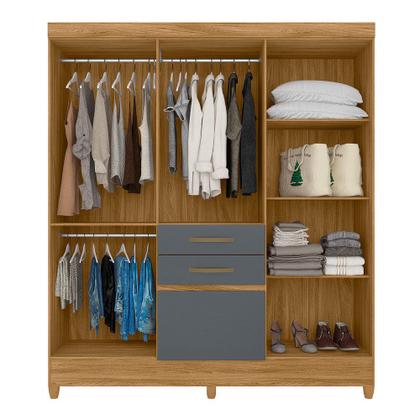 Guarda Roupa 7 portas 2 gavetas Mafra