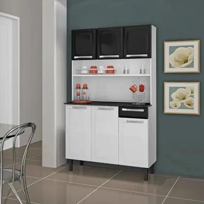 Kit Cozinha Rose Compacta Itatiaia em Aço 6 Portas 1 I3G1-105