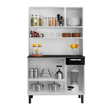 Kit Cozinha Rose Compacta Itatiaia em Aço 6 Portas 1 I3G1-105