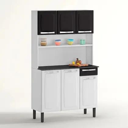 Kit Cozinha Rose Compacta Itatiaia em Aço 6 Portas 1 I3G1-105