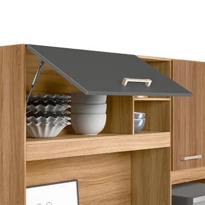 Kit Cozinha Yara 160 - 7 Portas 1 Gaveta