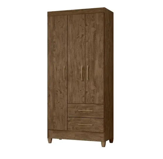 Guarda Roupa Lima  3 Portas 2 Gavetas